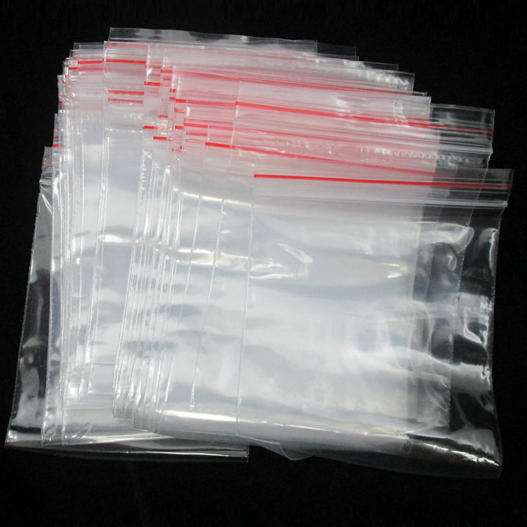 Plymor Heavy Duty Plastic Reclosable Zipper Bags, 4 Mil, 2.5 x 3.5 (Pack  of 500)