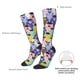 thumbnail image 4 of Fotbe Llamas Colorful Calcetas Divertidas Estampadas para Hombre y Mujer, Calcetas de Algodón hasta la Rodilla para Caminar, Correr, Enfermería y Embarazo, 4 of 6