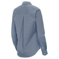 thumbnail image 3 of Women's Antigua Navy Illinois Fighting Illini Porter Woven Tri-Blend Long Sleeve Button-Up Shirt, 3 of 3