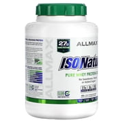 ALLMAX Nutrition IsoNatural Whey Protein Isolate Unflavored -- 5 lbs