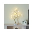 thumbnail image 6 of Night Light Table LED Fairy Tree Light Desk Top Bonsai Home Decoration, 6 of 8