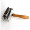 thumbnail image 3 of Pastry Cutter, Pastry Crust Roller Cutter Stainless Steel Pastry Cutter Roller Wooden Handle DIY Baking Tool for Pie Pizza Bread P, 3 of 8