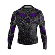 Raven Fightwear Men's La Calavera Catrina Dia de Muertos BJJ Rash Guard ...