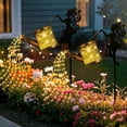 thumbnail image 6 of Rirool Solar Watering Can Light, Outdoor Waterproof 3D Starry Sky Lantern with Fairy LED Lights, Solar Powered Garden, Patio, Porch, Lawn Decor, Auto On/Off (Warm White), 6 of 8