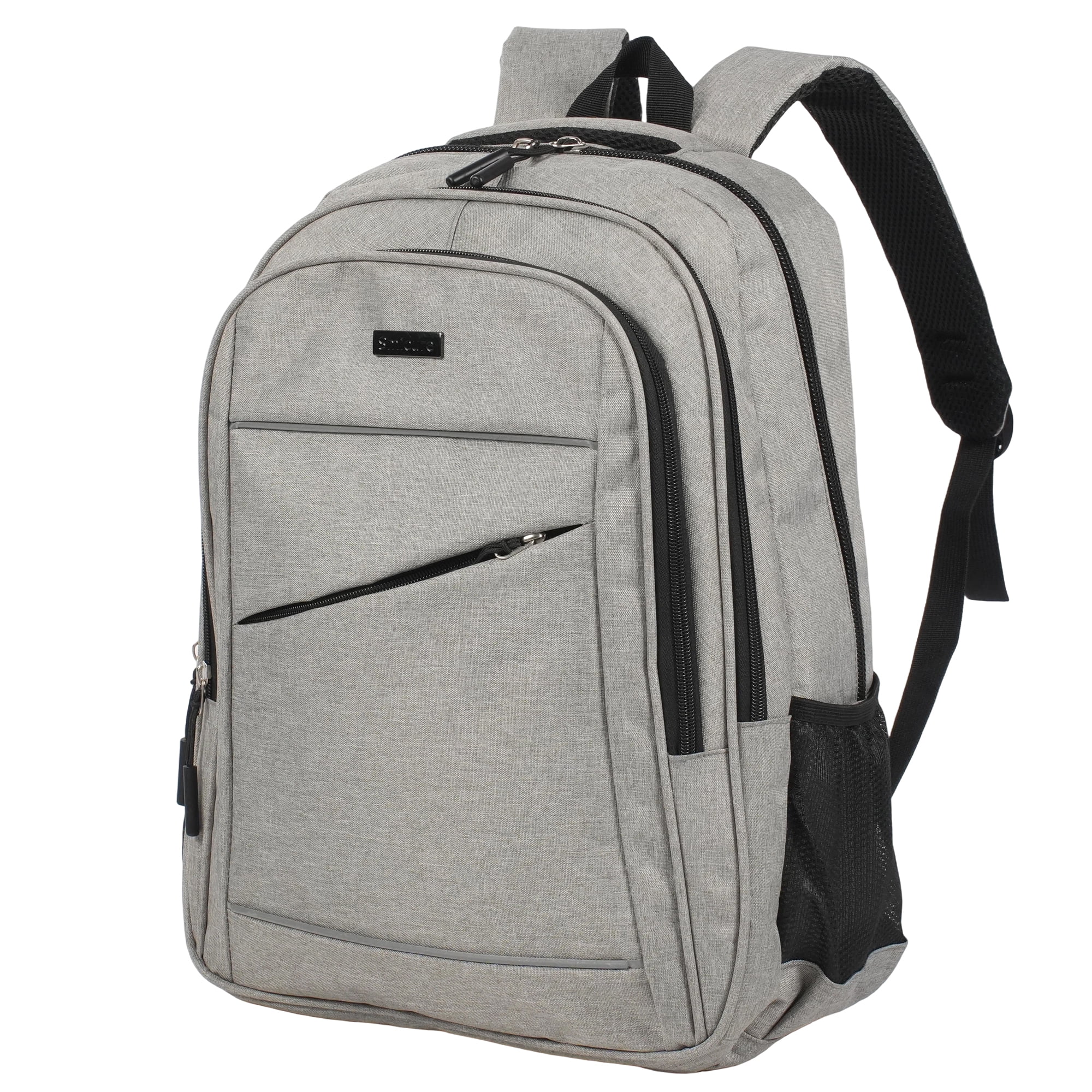 SMICURE 15.6" Laptop Travel Backpack, Gray