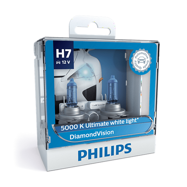 Philips H7 12972 DV 12V 55W PX26d Diamond Vision 5000K Ultimate White