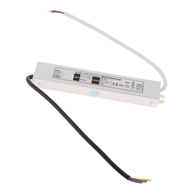 Certificados CE / FCC 300 W DC24V Barra De Luces Interruptor De Voltaje Constante CONTROLADOR Luz De Inundación Fuente De Alimentación AC85-2 Macarena Alimentación de LED a prueba de agua