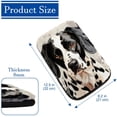 thumbnail image 4 of Spotted Dog Furry Printed Armrest Cover - Soft and Comfortable - 12.5x8.2 Inch - Car Armrest Accessory - Car Armrest Cover - Car Armrest Mat, 4 of 6