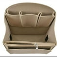 thumbnail image 6 of Milageto Purse Organizer Insert Detachable Felt Bag Organizer for Duffel Luggage Tote Khaki, 6 of 7