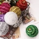 thumbnail image 4 of Farfi Bola de Navidad Lentejuelas con Purpurina Festival Decorativo Multiusos Antidesvanecimiento Decoración de Fiesta Regalo Bola de Navidad Colgante Adorno para Año Nuevo, 4 of 5