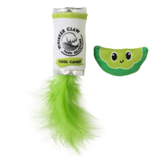 Quirky Kitty Whisker Claw Peluche Herbe à Chat 2 Paquets Chat Jouets 2 Paquets