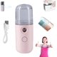 thumbnail image 1 of Easy Care Sunshine Mini vaporizador de viaje con calor de 15 s, vaporizador portátil de viaje, mini vaporizador de ropa de mano, plancha de vapor de tela para el hogar, oficina (rosa), 1 of 7