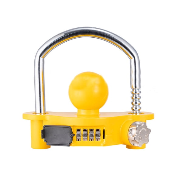 Heavy Duty Hitch Lock Trailer Coupler Password Trailer Lock U-shaped Hitch Yacht Anti-Theft Lock