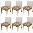thumbnail image 2 of Fotbe tractor and garden Pattern Velvet Stretch Couch Cushion Cover Plush Cushion Slipcover for Chair Cushion Furniture Protector Seat Cushion Sofa Cover-16.9in-Six Piece, 2 of 9