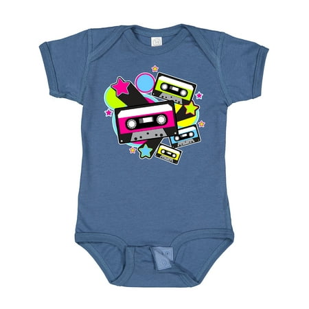 

Inktastic The 80s Cassette Tapes Gift Baby Boy or Baby Girl Bodysuit