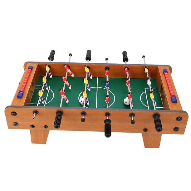 Mesa de fútbol de mesa, juego de fútbol educativo para cumpleaños de bebés y niños, juguete de madera de color