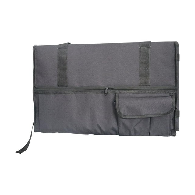 Bolsa de transporte para monitor Sunnimix Pantalla acolchada antiarañazos múltiples bolsillos hebilla fuerte Negro
