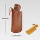 thumbnail image 3 of Soidarity Estuche protector de encendedor retráctil PU Camping viaje Picnic encendedor almacenamiento protección bolsa organizador café Kits de desorden para acampar Café, 3 of 6