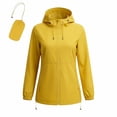 thumbnail image 6 of Sheghy Womens Hooded Waterproof Zip‑Up Raincoat‑Style Windbreaker for Everyday Urban Wear, 6 of 6