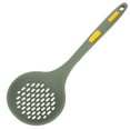 thumbnail image 1 of ColoMX Colador de cocina de silicona, cuchara coladora, colador de alimentos, cuchara de cocina, cuchara coladora de pasta, 1 of 8