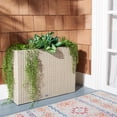 thumbnail image 2 of Safavieh Outdoor Collection 34" x 27" x 13" 3-Tire Beige Fabric Transitional Nature & Floral Plant Rack, 2 of 11