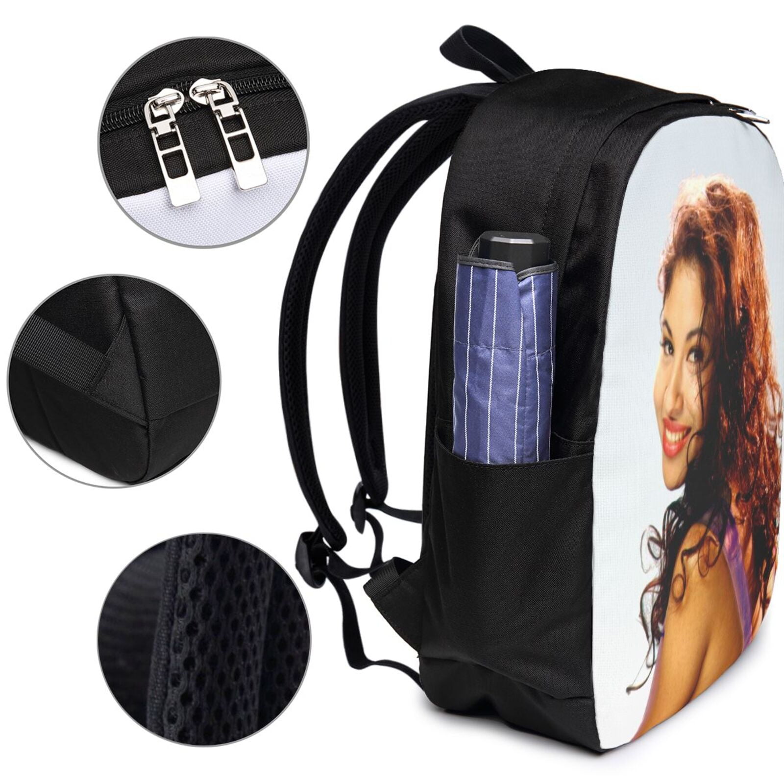 ★COURONNE★ Selena Rev Backpack 28_RXBBX25111BKX Selena Quintanilla Backpack for Men Women Teen , Water