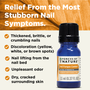 Nail Fungus Control Extra Strength 11ml, Organic Antifungal Restores Appearance of Cracked, Dry and Damaged Nails