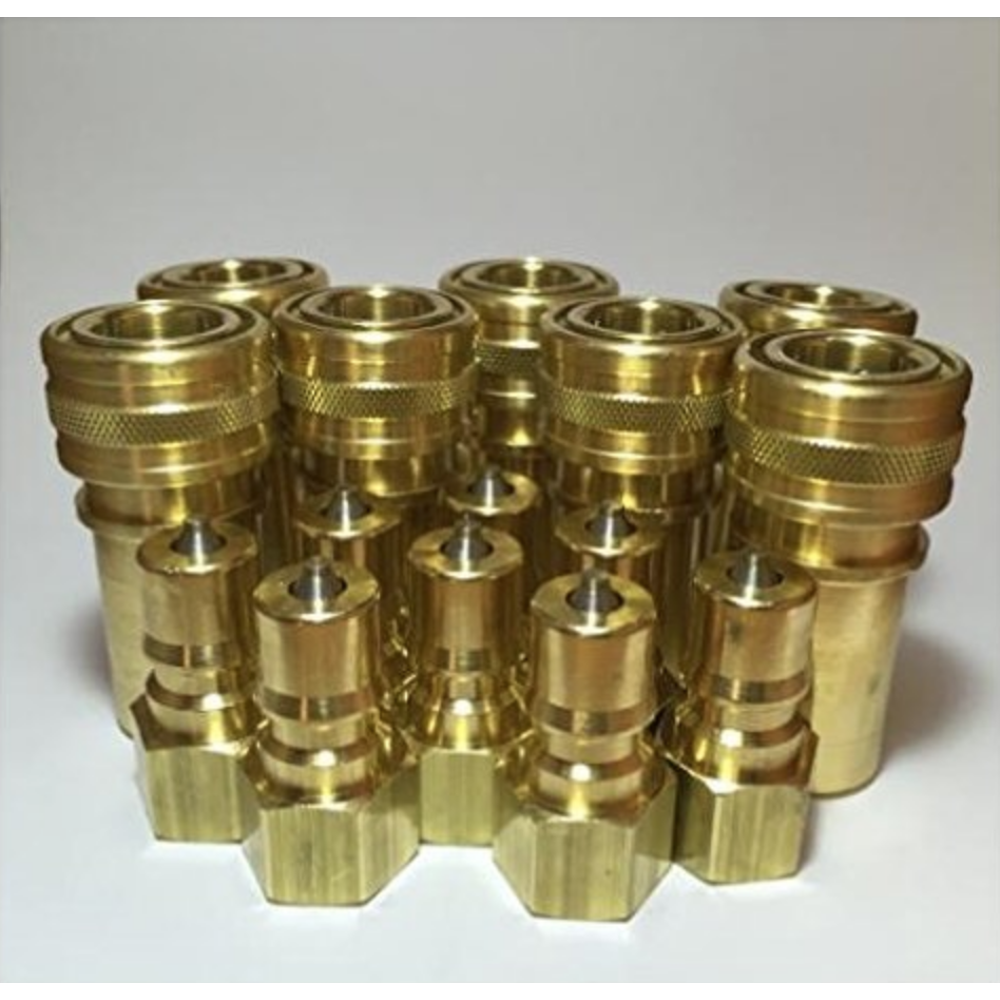 FOSTER CARPET CLEANING 1/4" QUICK DISCONNECT COUPLER 8 SETS Walmart