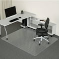thumbnail image 4 of LEEYNEER Easy-Glide Office Chair Mat for Carpet - Rectangle PVC Floor Protector  Smooth Rolling Desk Mat for Low Pile Carpets  Durable & Quiet Design for Modern Workspaces  Workspace Enha, 4 of 6