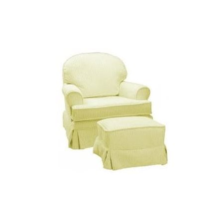 Komfy Kings Round Back Glider - Yellow C