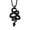 Black No Chain, variant on Snake Necklace for Men Silver Gold Plated Colorful Pendant Punk Personalized Stainless Steel Cool Simple Vintage Python Zodiac Chain Gothic Animal Jewelry Style 1
