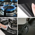 thumbnail image 3 of YuanShuo Gas Stove Burner Covers, Black, 2 Count, Cleaning Cloth Included, 3 of 7
