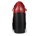 thumbnail image 4 of Unique Bargains Women's Platform High Block Heel Ankle Boots, 4 of 7