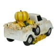 thumbnail image 5 of Northlight Vintage Truck with Pumpkins and Hay Fall Harvest Decoration - 11.25", 5 of 6