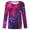 07-Purple, variant on IWRICH Women's Long Sleeve Crew Neck T Shirts Space Printed Tees Causal Fashion Rave Clothes 07-Purple XL