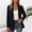 Black, variant on Womens Casual Open Front Coats,Long Sleeve Lapel Blazer Jackets,Lightweight Business Outerwear Tops,Relaxed Fit Work Tops for Office,Comfortable Going Out Jackets Green XXL