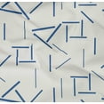 thumbnail image 4 of oneOone Organic Cotton Poplin Twill Fabric Line Geometric Print Fabric By Yard 42 Inch Wide, 4 of 4