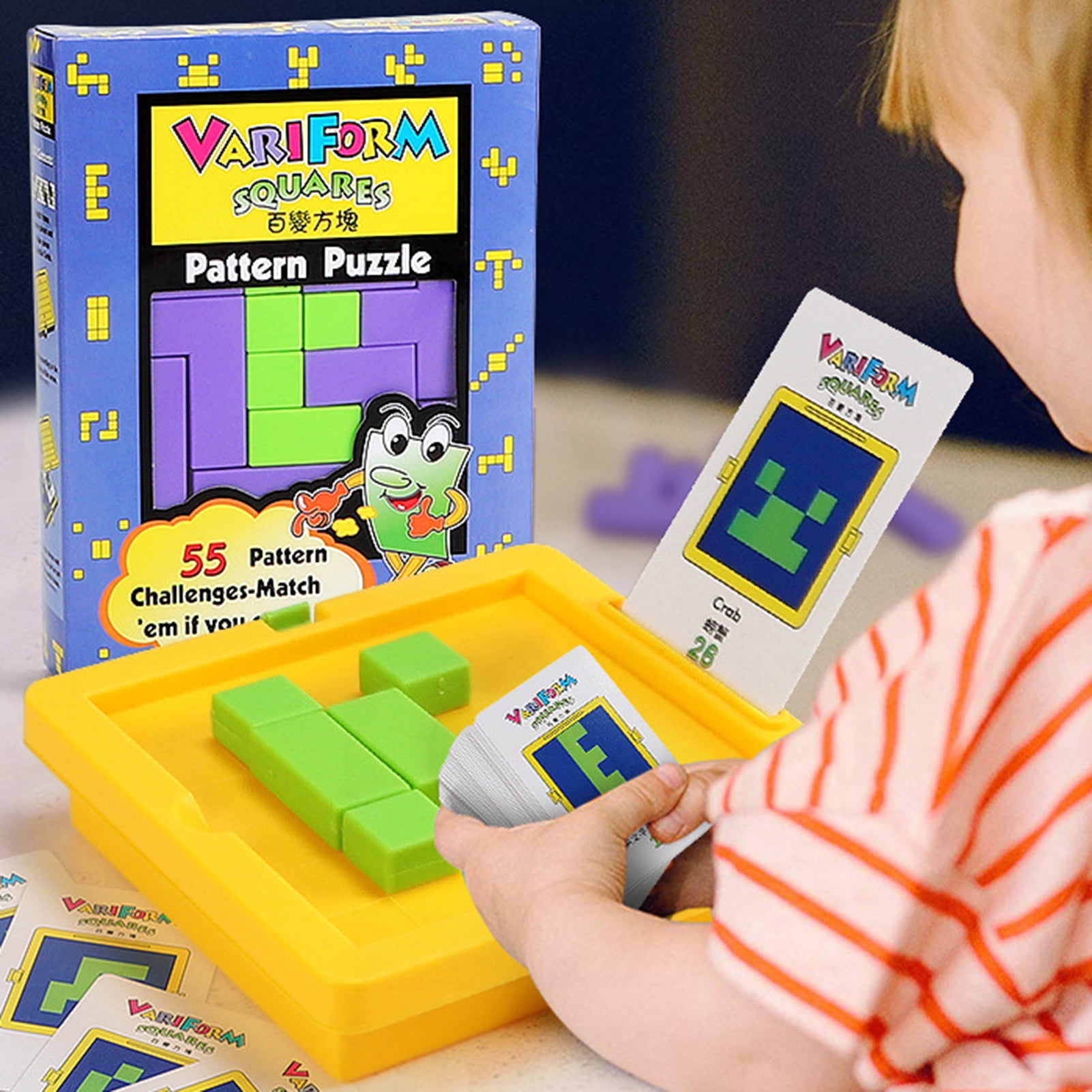 Lubelski DIY Interactive Intellectual Puzzle Jigsaw Building Block