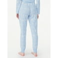 thumbnail image 3 of Joyspun Women's Waffle Hacci Knit Sleep Joggers, Sizes S to 3X, 3 of 6