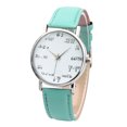 thumbnail image 1 of Reloj de pulsera de cuarzo analógico de cuero dorado cristalino para mujer a la moda Wmkox8yii gfajkfgbkjabf1686, 1 of 1