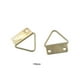 thumbnail image 2 of Toystoory Colgador de pared de 100 piezas, marco de imagen Triangular, gancho colgante, soporte interior montado con tornillos, organizador, Decoración del hogar, 2 of 6