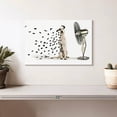 thumbnail image 2 of Elephant Stock Windblown Dalmatian Spots Wall Art - Horizontal Canvas Wall Art - Living Room Wall Decor - Humor Canvas - Gray And Beige Decor - 12" x 8", 2 of 8