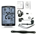 thumbnail image 1 of Ordenador de bicicleta inalámbrico 3 en 1 LCD multifuncional yeacher  Ordenador de bicicleta, 1 of 7