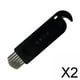 thumbnail image 1 of Cepillo de Limpieza perfecl 2 Piezas para Aspiradora Accesorio para Grietas Negro, 1 of 8