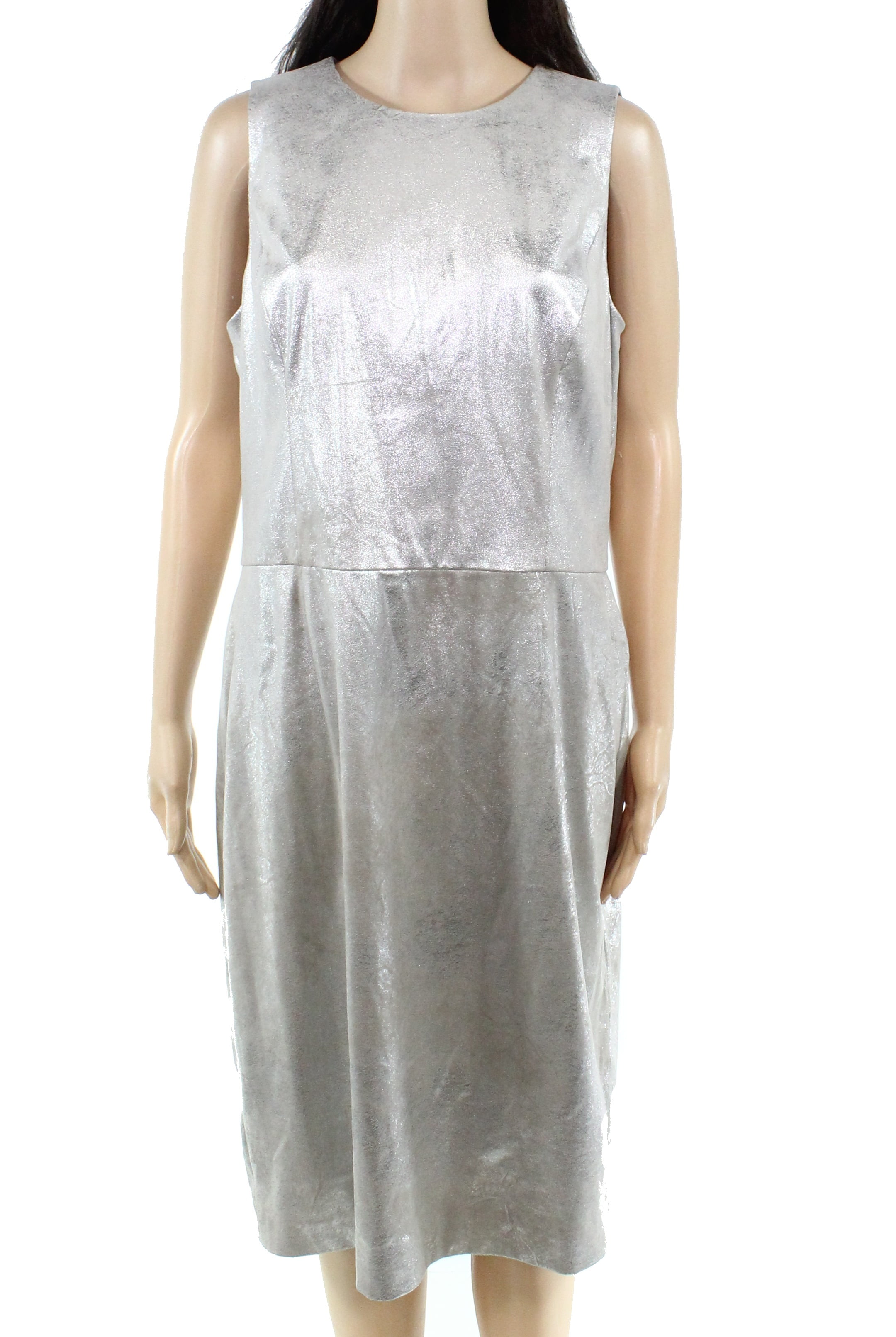 walmart silver dress