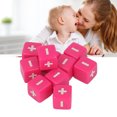 thumbnail image 1 of Math Calculation Dices, Intelligence Development Math  Set  for Teaching Pink,Light Green,Transparent Light Blue,Blue, 1 of 7