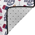 thumbnail image 4 of Area Rugs For Living Room Decor - Red Wine Glass Bottle Anti Slip Throw Washable Rugs 3x5 For Bedroom, Soft Indoor Carpet For Bedroom Living Room 60x39In, 4 of 5