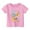 Pink, variant on Boys Graphic Tees Toddler Kids Summer Elephant Giraffe Lion Prints Casual Round Neck Short Sleeve T Shirt Graphic Tees Black 2 Years-3 Years