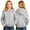 Light Gray -CG38, variant on Dwellite Girls Lightweight Zip-Up Hoodie for Kids Soft Casual Hooded Sweatshirt with Pocket 5-15 Years Watermelon Red 100