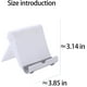 thumbnail image 4 of Soporte de escritorio de plástico ajustable plegable para tableta de 6-11 "compatible con iPhone 12 Pro Max 11 XS XR X Samsung Galaxy Note 20 Android todos los teléfonos inteligentes, 4 of 5